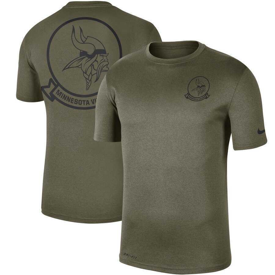 Men's Minnesota Vikings Nike Olive 2019 Salute to Service Sideline Seal Legend Performance T Shirt,We sell and wholesale Men's Minnesota Vikings Nike Olive 2019 Salute to Service Sideline Seal Legend Performance T Shirt on line form chian!